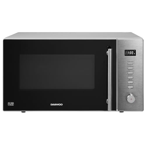 Daewoo 900W 30L Combination Microwave with 1250W Grill & 2200W Convection KOC9C5T Easy-To-Clean Stainless Steel Cavity and Jet Defrost Function, 8 Auto Cook Pre-Settings and Adjustable Timer