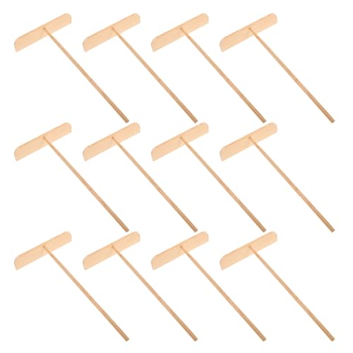 VERDANVERSE 12 Piezas De Rastrillo De Limpieza De Escritorio Espátula para Panqueques Espátula para Masa De Pizza Cepillo Recogemigas para Mesa Barredora De Migas para Restaurante Palo
