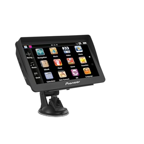 Navegación GPS for Coche de 7 Pulgadas, cámara visión Trasera con Cable 256M, 8GB, 800Mhz, navegador GPS for camión sombrilla, Vista inversa, estacionamiento(with Bluetooth)