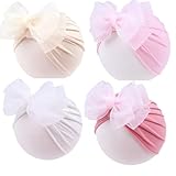 CADEAU IDEAL: Idéal pour la fête noel, le baptême,aussi parfait pour festivals et la vie quotidienne. Comme un jardin au printemps, ce turban pour bébé offre des couleurs vives et joyeuses. De plus, grâce à son tissu léger et extensible, la petite tête de bébé reste bien au chaud, sans transpirer.
