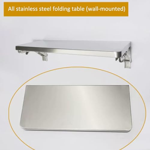 Table murale pliante rabattable avec charnières en acier