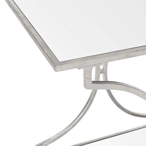 Safavieh Home Collection Ignatius Silver Bar Cart #TOP3