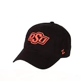 NCAA Oklahoma State Cowboys Mens Adjustable Scholarship Hat Black, Oklahoma State Cowboys Black, Adjustable