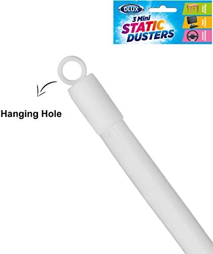 Homeshopa Fluffy Microfiber Delicate Duster, Mini Static Kitchen Duster, Computer Laptop Screen Keyboard Cleaning Brush, Washable Mini Dusting Wand, Portable Cleaning Supplies - 3 Pack