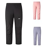 Generisch Kinder Softshellhose Skihose Atmungsaktive Fleecegefütterte Outdoorhose Für Mädchen...
