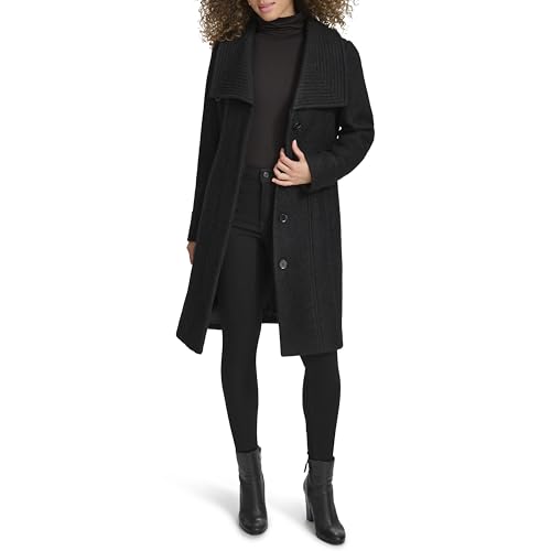 Kenneth Cole Women's Outerwear Coat,black,LARGE by Kenneth Cole - Used condition - US$98.55
