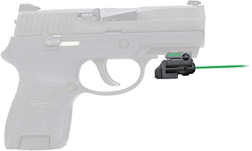ArmaLaser GTO G Green Laser and FLX32 Green Laser Sight GripTouch Switch Custom Designed to fit SIG P250 Sub Compact