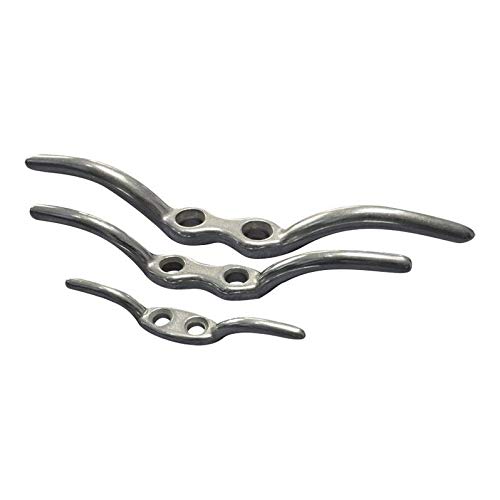 Flag Pole Cleats - Stainless Steel A4-Marine Grade (316) - 114mm - Pack of 1