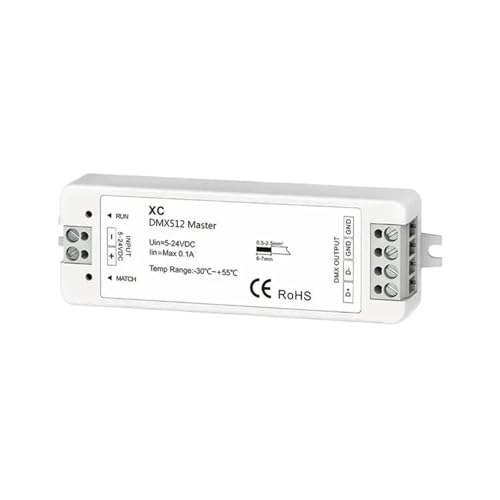 Contrôleur LED Mini XC Master décodeur DMX512 et RGB