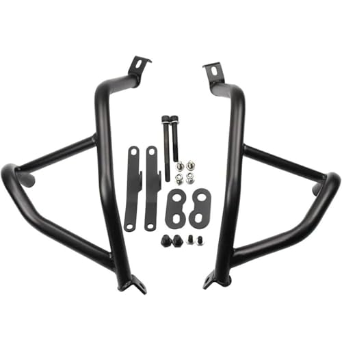 Barres de protection Ninja 400 (2018-2024) - Pare-chocs de précision en acier noir mat