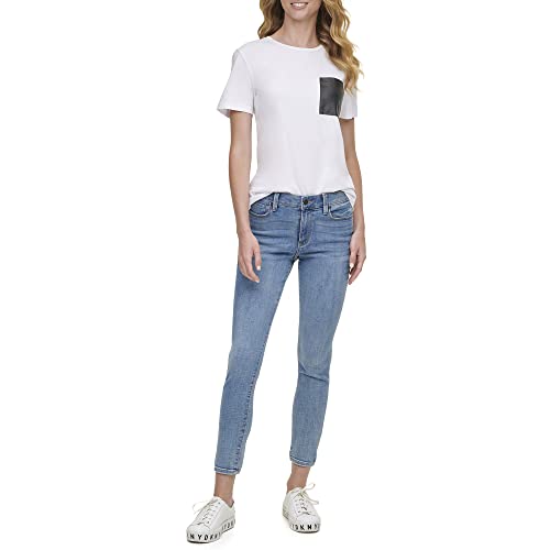 DKNY Women’s Delancey High Rise Skinny Jeans2