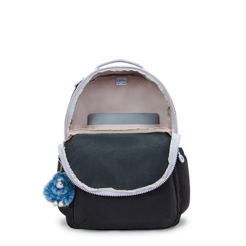 Image of Kipling Women's Seoul 15 inch Laptop Backpack, Durable, Roomy with Padded Shoulder Straps, Built-In Protective Sleeve