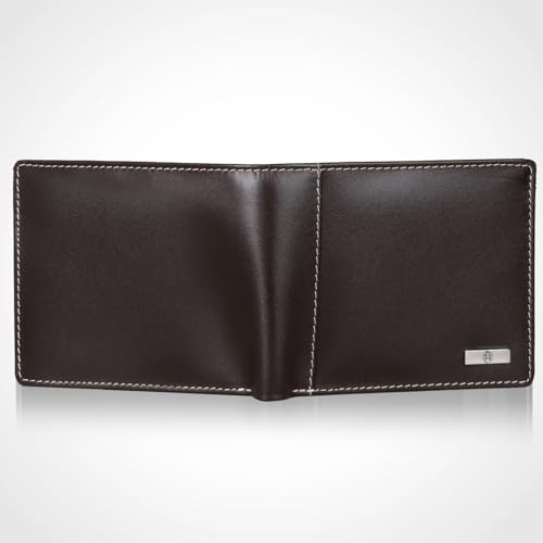 Image of HORNBULL Cherry Leather Wallet for Men | Genuine Leather Wallet with RFID Blocking | Purse for Men (Choco Brown)
