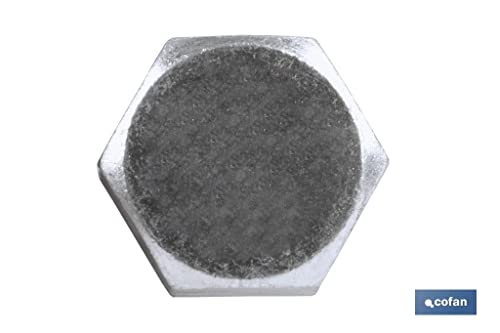 Schraube DIN-933 - Schraube M-12x16 Z, verzinkter Stahl, 100 Stück, Vollgewinde, hohe Festigkeit und Haltbarkeit für industrielle Anwendungen.