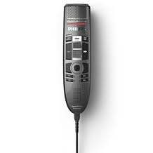 Philips SMP3710 SpeechMike Premium USB Dictation Microphone for Clear Speech Recognition and Best Results, Use with Sensorischem Touch Panel and Slide Switch Anthracite