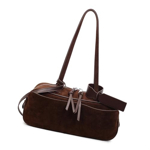Sac à main tendance en daim synthétique femme grand compartiment chic