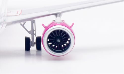 Modelo de avión Airbus A321NEO Wizz Air de aleación regalo ideal para amantes de la aviación 3
