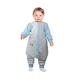 BLOOMSTAR Baby Wearable Blanket with Leg Cotton Baby Sleep Sack Walker Todder Sleeping Bag Kids Cott