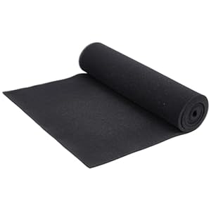 BENECREAT 1.5mx40cm Airconditioner Filters, Airconditioning Filters Vervanging AC Actieve Koolstof Luchtfilter Spons Blad, 6mm dik.