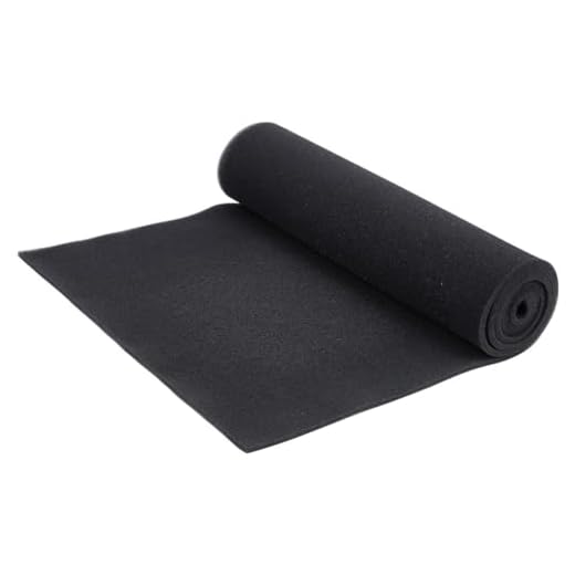 BENECREAT Filtros de Aire Acondicionado 1.5mx40cm, Hoja de Esponja de Filtro de Aire de Carbón Activado de CA de Repuesto de Filtros de Aire Acondicionado, 6 mm de Espesor