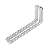 20 Stück 86x32x16mm L-förmige verstellbare rechtwinklige Klammern mit Langloch, Metallwinkel, Dicke 3mm verschiebbare, geschlitzte, rechtwinklige Klammern Motor-PC-Gehäusehalter, Montagehalterung