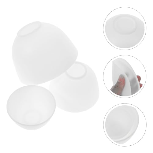 Set de 3 tazones de silicona para mascarillas faciales miniatura 3