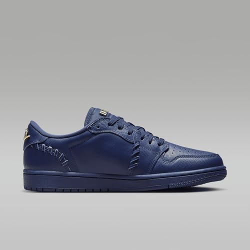 Air Jordan 1 Low Method of Make Women's Shoes (FN5032-400, Midnight Navy/Midnight Navy/Metallic Gold) Size 83