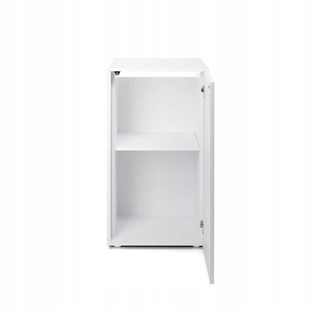 Ekskluzywna szafka 50x50x90 cm, Biały Połysk dedykowana do Glossy Cube
