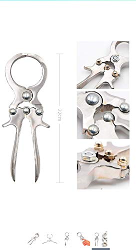 Image of R.s surgical Burdizzo Castrator Sizes 9 inch Veterinary instruments Veterinary instrument Animals Sheep and Goats Castration Pliers Stainless Steel