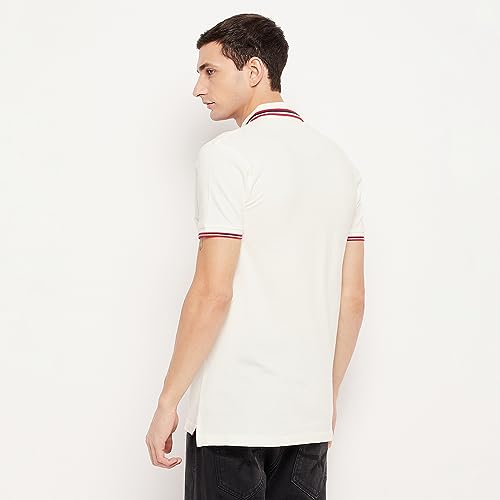 Image of KAMELEON Men's Regular Fit 100% Cotton Polo Neck Half Sleeve Solid Plus Size T Shirt, Casual Collar Tees for Boys S to 3XL