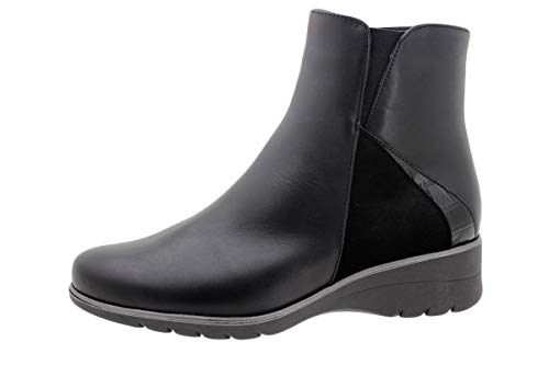 Chaussures confortables femme PieSan 195977 bottines en noir 36 EU