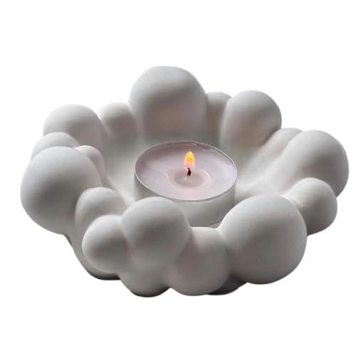 FirstTry Cloud Shape Bowl Silicone Mold for Jesmonite, Concrete, Resin, Plaster, Candle Holder, Trinket Tray, Soap Dish & DIY Home Decor | Reusable Non-Stick Decorative Bowl Casting Mold & Organizer-image-39