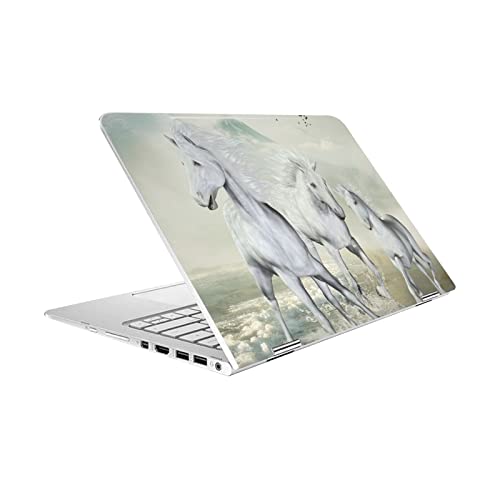 Autocollant HP Spectre Pro X360 G2 Simone Gatterwe Blanc sur La Plage