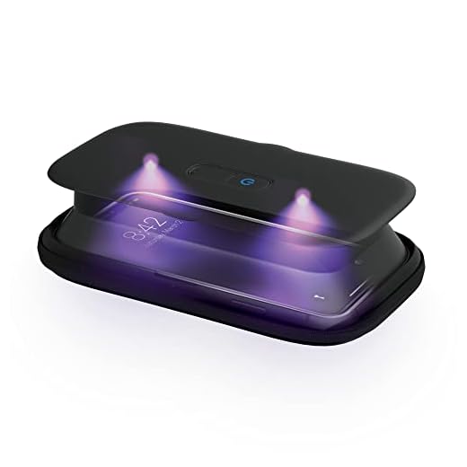 Portable Rechargeable UV-C Sanitizer and Sterilizer Box
