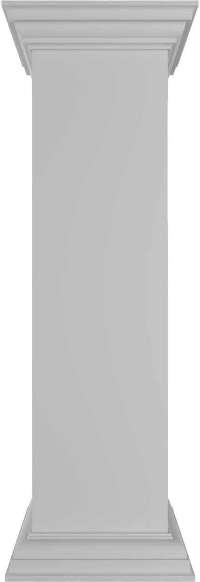 Ekena Millwork NWL10X40PLP0B0 Newel Posts, White