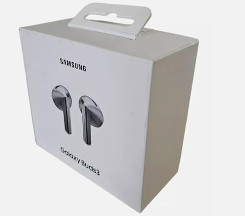 Samsung Galaxy Buds3 - Wireless Noise Cancelling Earbuds - Silver