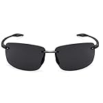 JULI Sports Sunglasses for Men Women Tr90 Rimless Frame for Running Fishing Golf Surf Driving MJ8009 - Image 3
