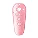 UNIBITRI Scrolling Ring Remote Control for TikTok, Bluetooth Remote for iPhone, iPad, iOS, Android, Page Turner, Tap Tap TikTok, Fingertip Wireless Remote Control,Pink