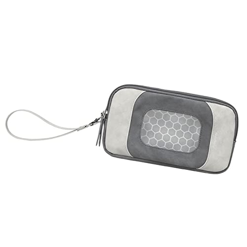 MagiDeal Dispensador de Toallitas Húmedas Portátil para, Contenedor de Viaje Reutilizable para, Estuche de Transporte de Toallitas Húmedas Recargab, Gris