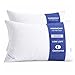 Continental Bedding Premium 100% White Goose Down Pillow. Queen Size [Soft] (Set of 2)