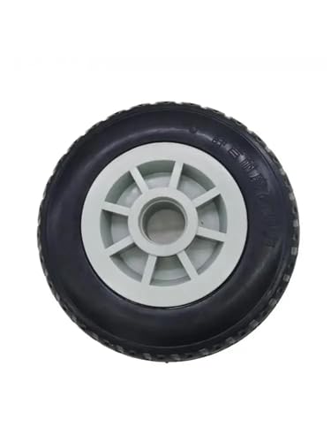Roulette universelle 6 pouces caoutchouc solide plastique industriel 468pp - 6