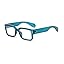 A33 Transparent Navy Blue/Anti-blue Lens