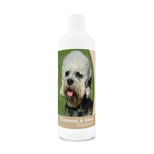 Healthy Breeds Dandie Dinmont Terrier Oatmeal Shampoo with Aloe 16 oz
