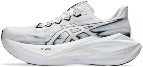 ASICS Unisex SUPERBLAST 3 Running Shoes, 9.5M / 11W, White/Black