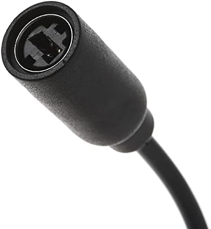 1 Pcs USB Breakaway PC Extension Cable Cord Converter Adapter for Xbox 360 Wired Controller Gamepad Black