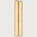 Classic Hardwood Claves Musical Instrument Sticks — NOT MADE IN CHINA — For Live, Studio and Classrooms, 2-YEAR WARRANTY
