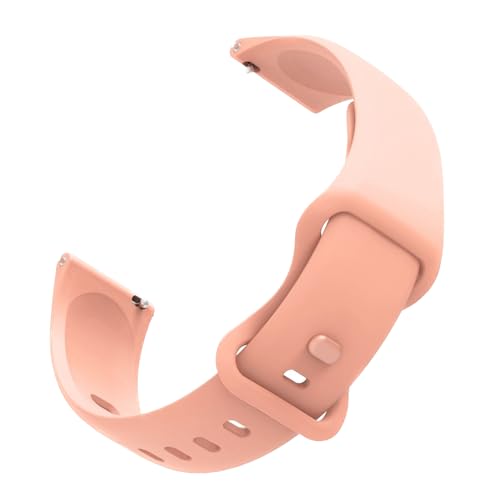 Image of YODI New Edition Soft Silicone Classic Strap Band For Redmi Watch 5 Lite Only [ Not for Any Other Models] (DUAL CLOSER PINK)