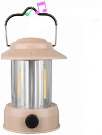 Prime Mart Rechargeable Bluetooth Camping Lantern with Built-In Speaker (FA-YD45)