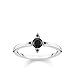 Produktbild Thomas Sabo Damen-Ring Schwarze Steine silber 925 Sterlingsilber TR2268-643-11-54