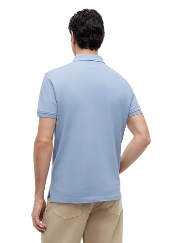 Image of Tommy Hilfiger Men's Short Sleeve Polo Shirts in Regular Fit With Stretch and Organic Pique Cotton
